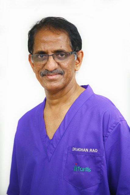 Dr. Mohan Rao Arcot General Surgery  | General Surgery Fortis Malar Hospital, Adyar